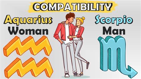 scorpio woman aquarius male|aquarius male scorpio female compatibility.